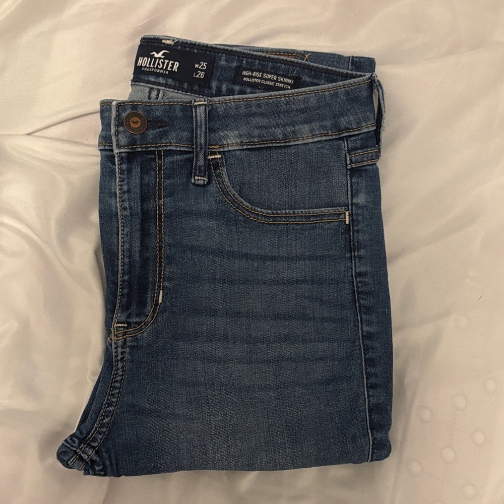 Hollister High Rise Super Skinny Jeans 25W 26L